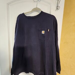 Carhartt Dark Blue FR Shirt